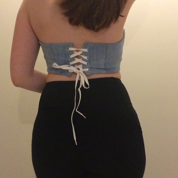 Jeans corset top - Picture 4 of 4